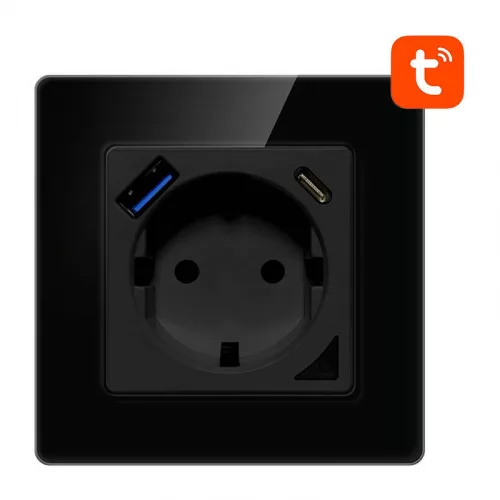 Sonoff Bulgaria Avatto N-WOT10-USB-B TUYA USB-C/А Интелигентен WiFi Контакт