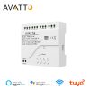 AVATTO Tuya WiFi 4-канален модул за превключване 7-32V RF433MH z Реле за дистанционно управление
