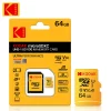 KODAK 64GB 4K Micro SD карта SDHC UHS-I C10 A1 V30