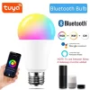 Интелигентна Димируема LED крушка TUYA с Bluetooth 9W E27 220V RGB+CW+WW Tuya/SmartLife APP
