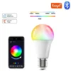 Tuya BLE RGB Интелигентна LED Крушка Е27 9W 220V